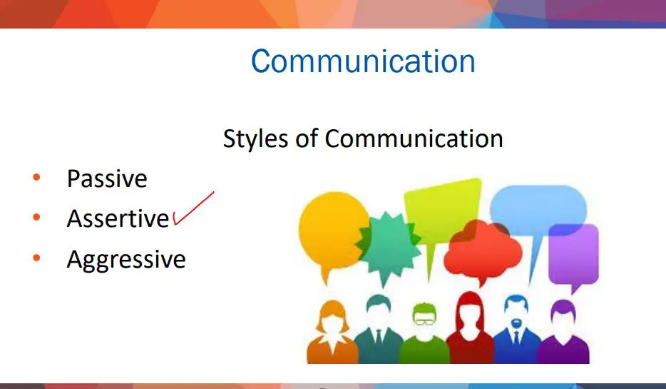 what are the 3 c's of assertive communication
