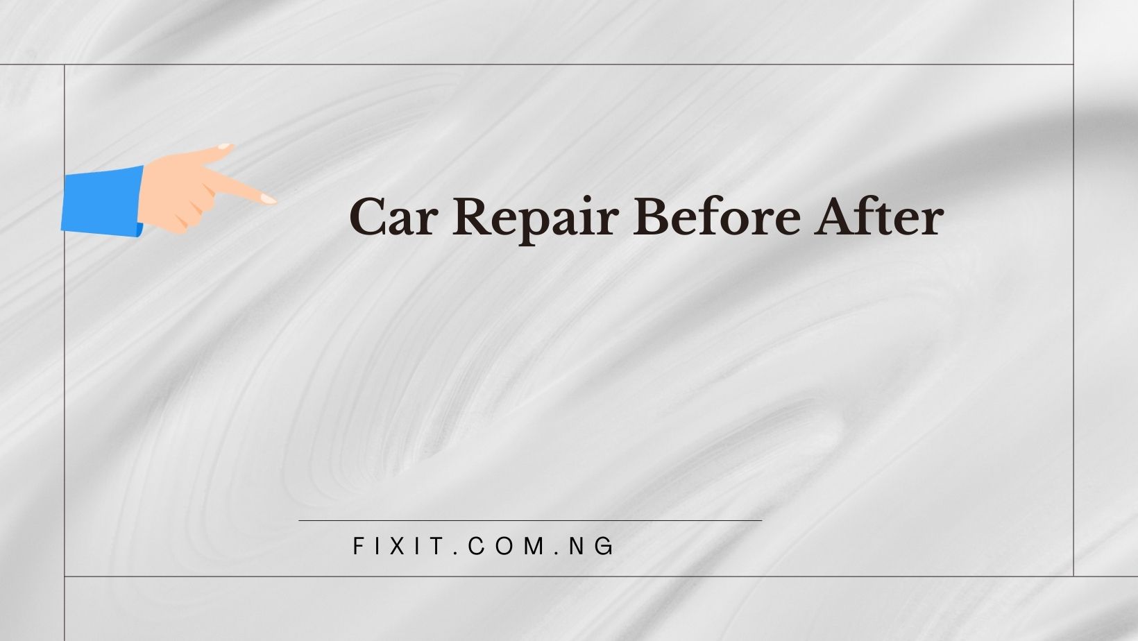 car repair before after