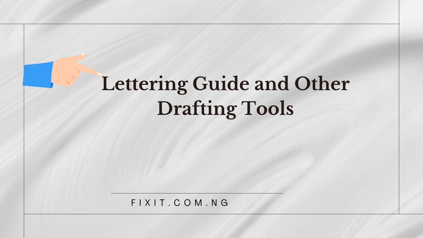 lettering guide drafting