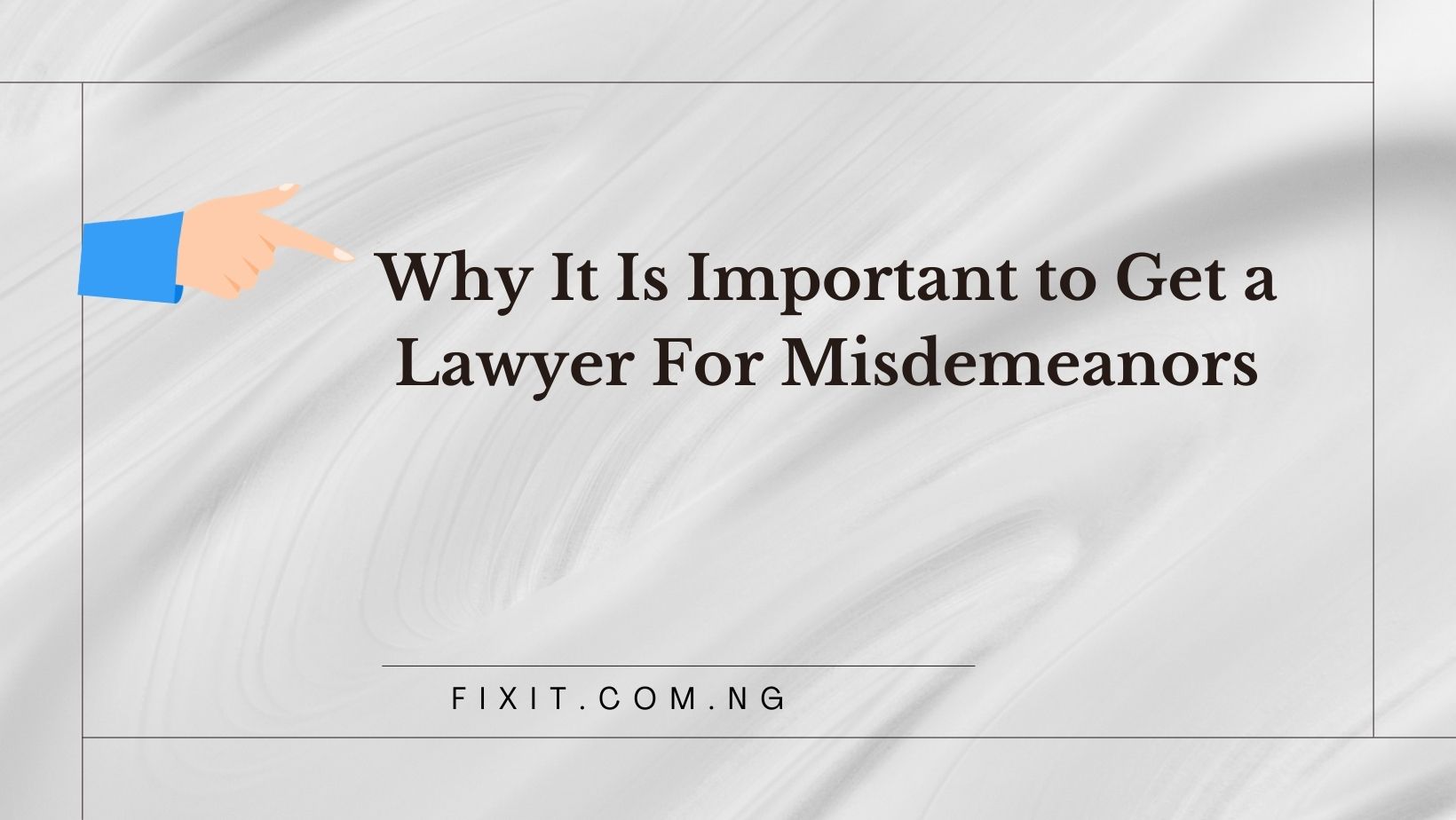 lawyer for misdemeanor