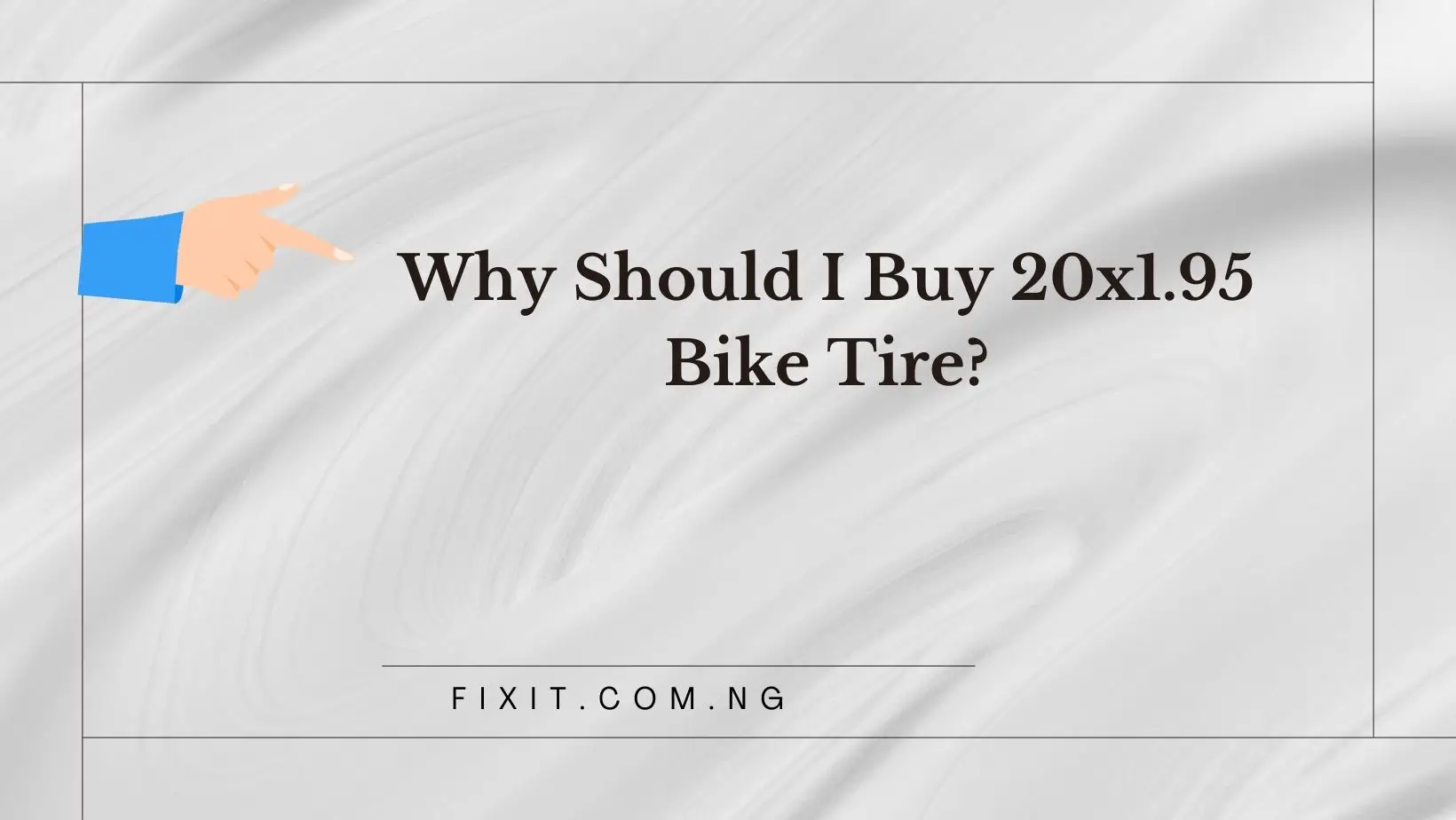 20x1.95 bike tire
